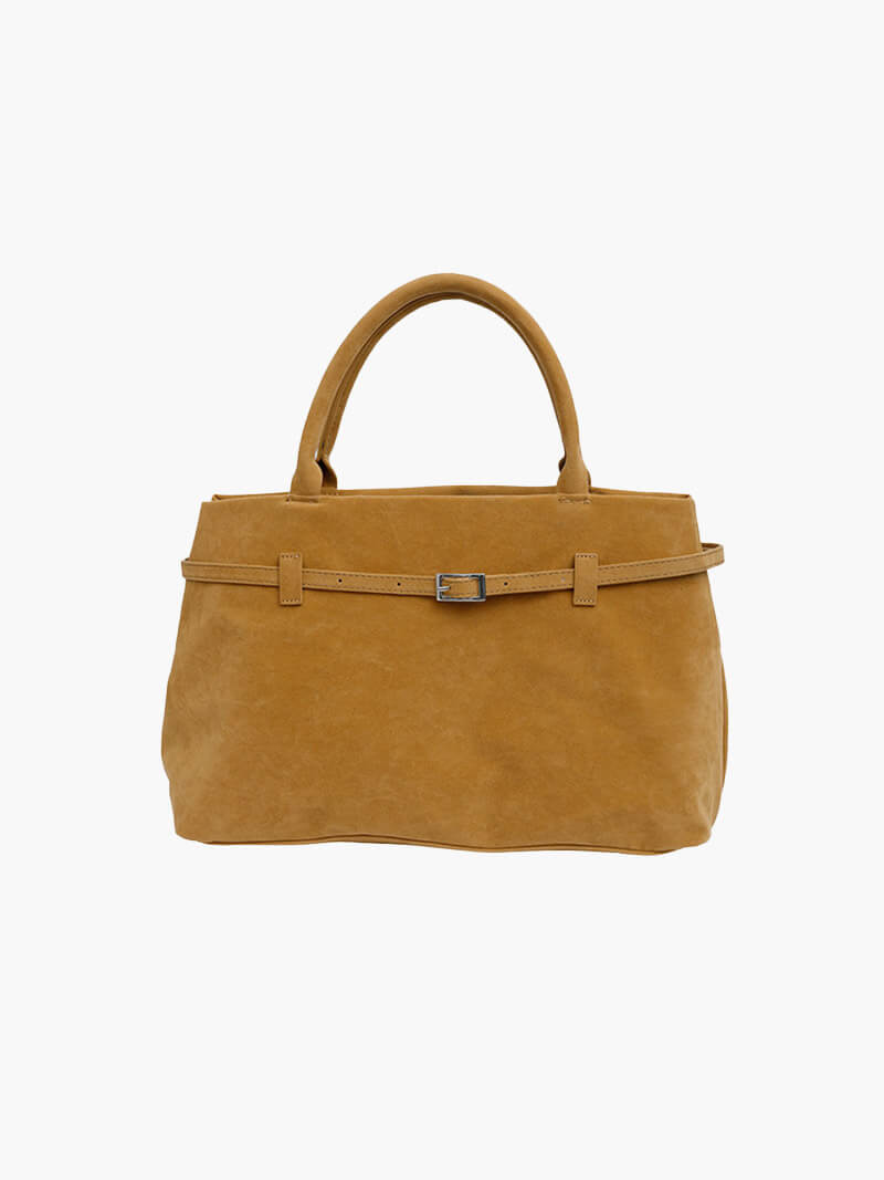 Zwarte Suède Handtas voor Dames Luxe Stijl