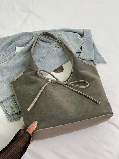 Suède Handtas Dames Elegante Stijl