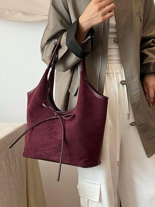 Suède Handtas Dames Elegante Stijl - StudioMarella