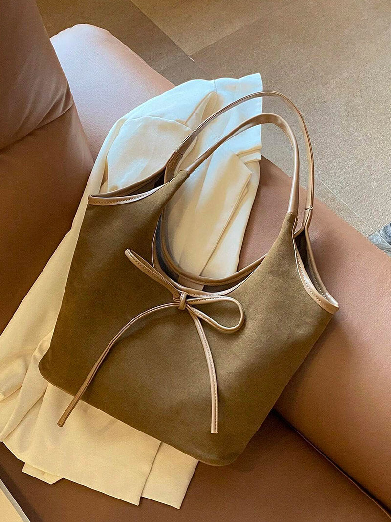 Suède Handtas Dames Elegante Stijl