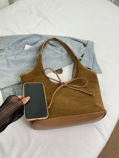 Suède Handtas Dames Elegante Stijl