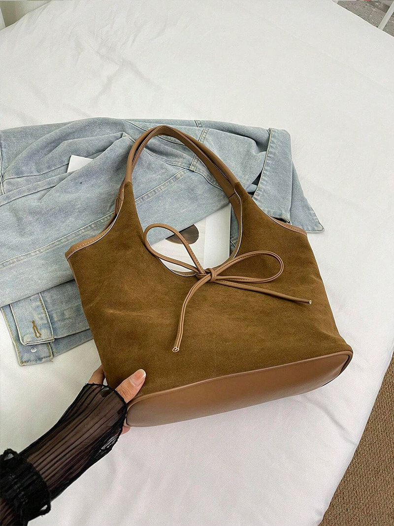 Suède Handtas Dames Elegante Stijl