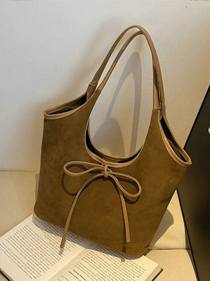 Suède Handtas Dames Elegante Stijl