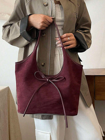 Suède Handtas Dames Elegante Stijl