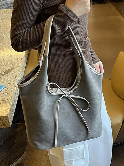 Suède Handtas Dames Elegante Stijl