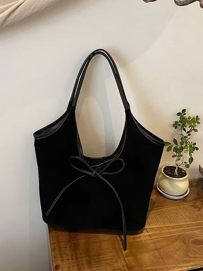 Suède Handtas Dames Elegante Stijl