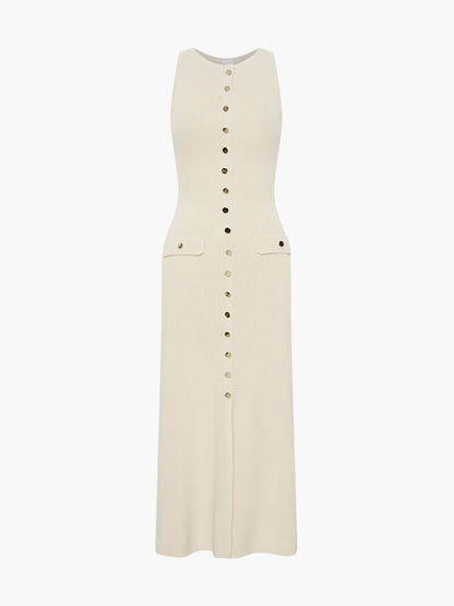 Dames maxi-jurk soepelvallend elegante pasvorm