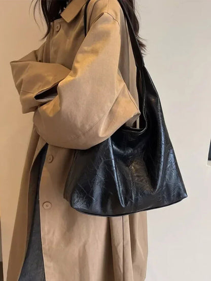 Kunstleder Schoudertas Elegant en Stijlvol