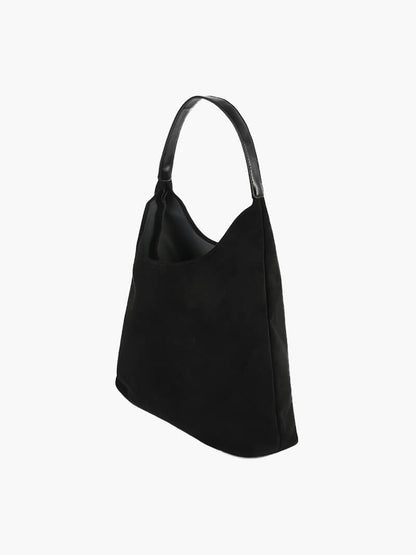 Suède Schoudertas Elegante Minimalistisch Stijl