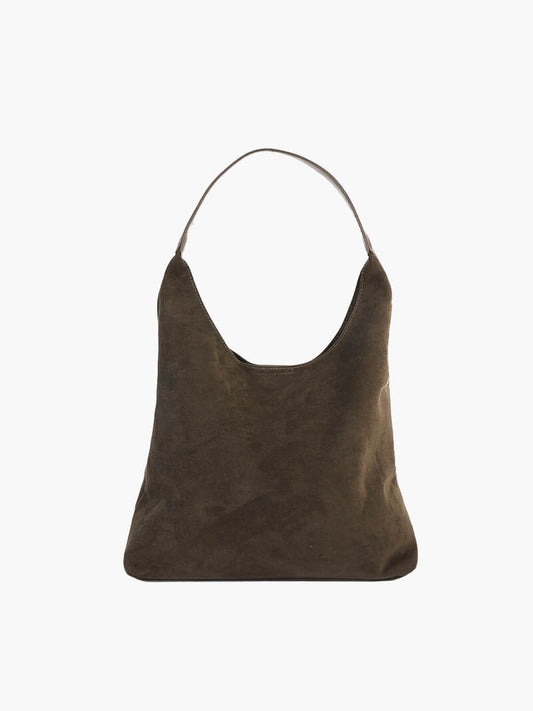 Suède Schoudertas Elegante Minimalistisch Stijl - StudioMarella