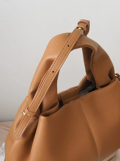 Kunstlederen Handtas voor Dames Elegante Minimalistisch Design