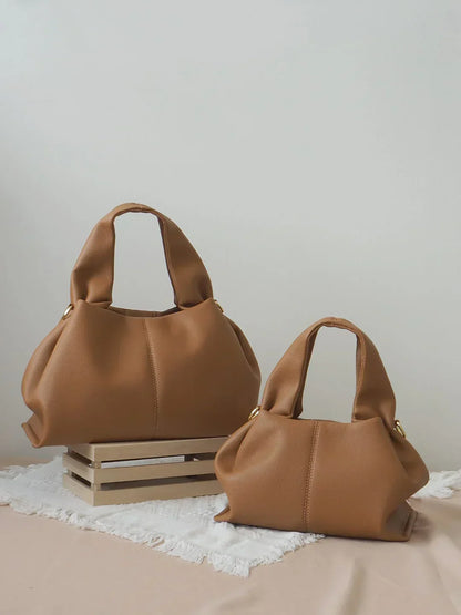 Kunstlederen Handtas voor Dames Elegante Minimalistisch Design
