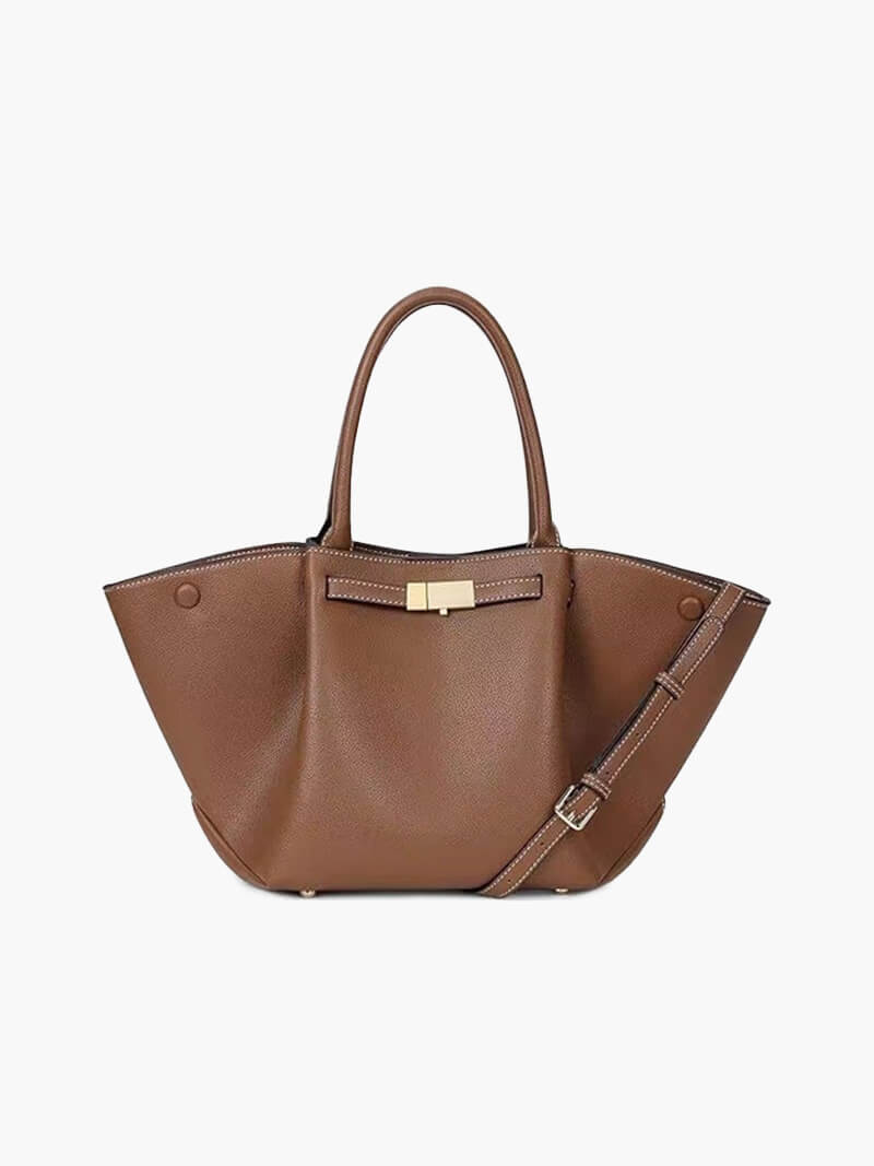 Grote Dames Shopper van Kunstleer Stijlvol Zwart