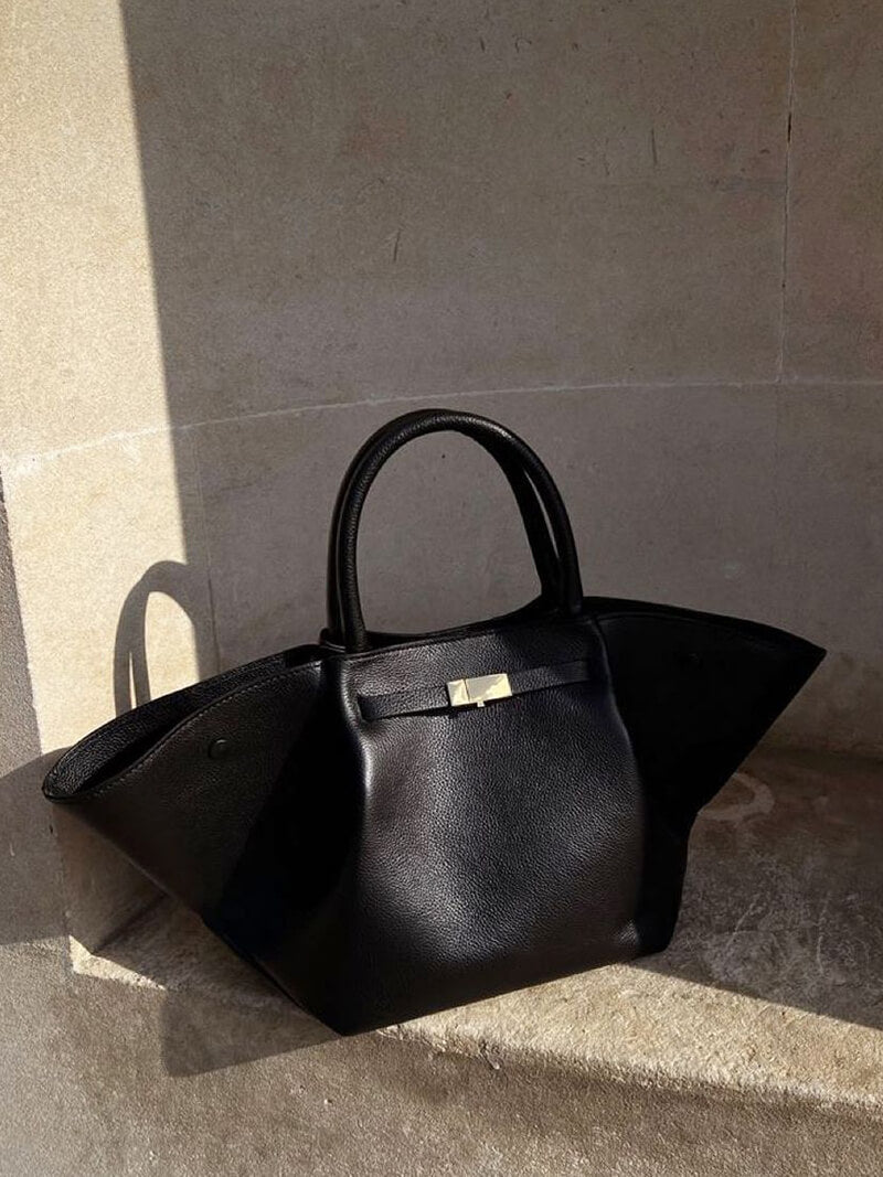 Grote Dames Shopper van Kunstleer Stijlvol Zwart