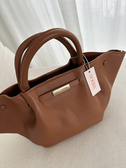 Grote Dames Shopper van Kunstleer Stijlvol Zwart