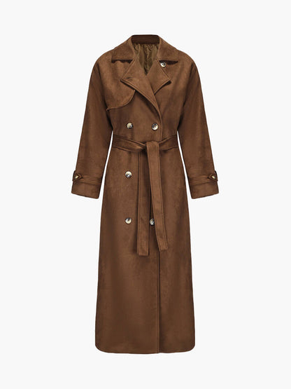 Trenchcoat Dames Klassiek Waterdicht Langer Model