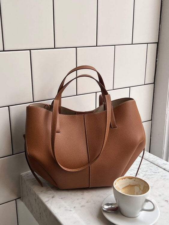DamesShoppper van Kunstleer Stijlvol en Elegante Look