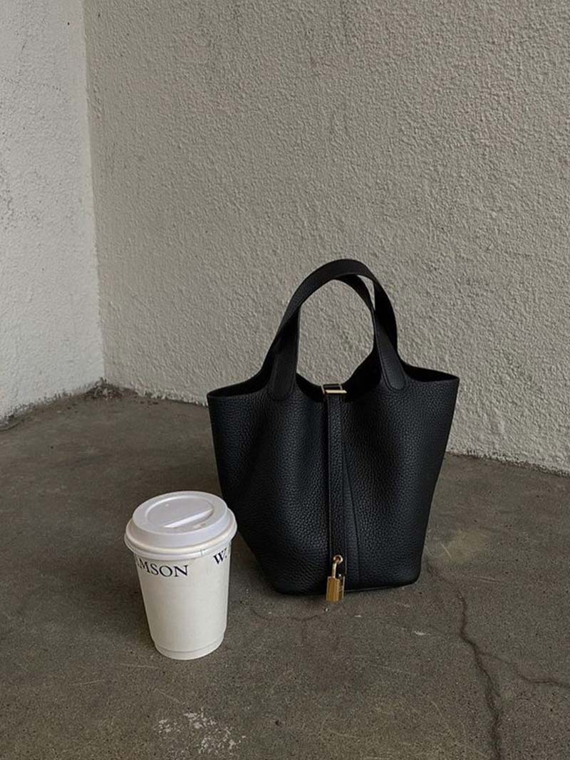 Kunstleder Bucket Bag Grote Capaciteit Stijlvol