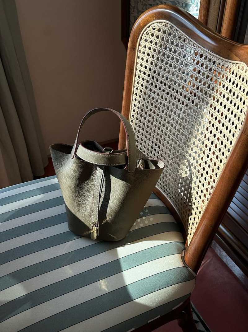 Kunstleder Bucket Bag Grote Capaciteit Stijlvol