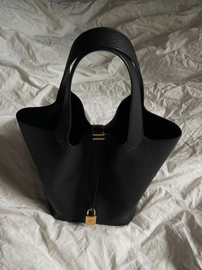 Kunstleder Bucket Bag Grote Capaciteit Stijlvol