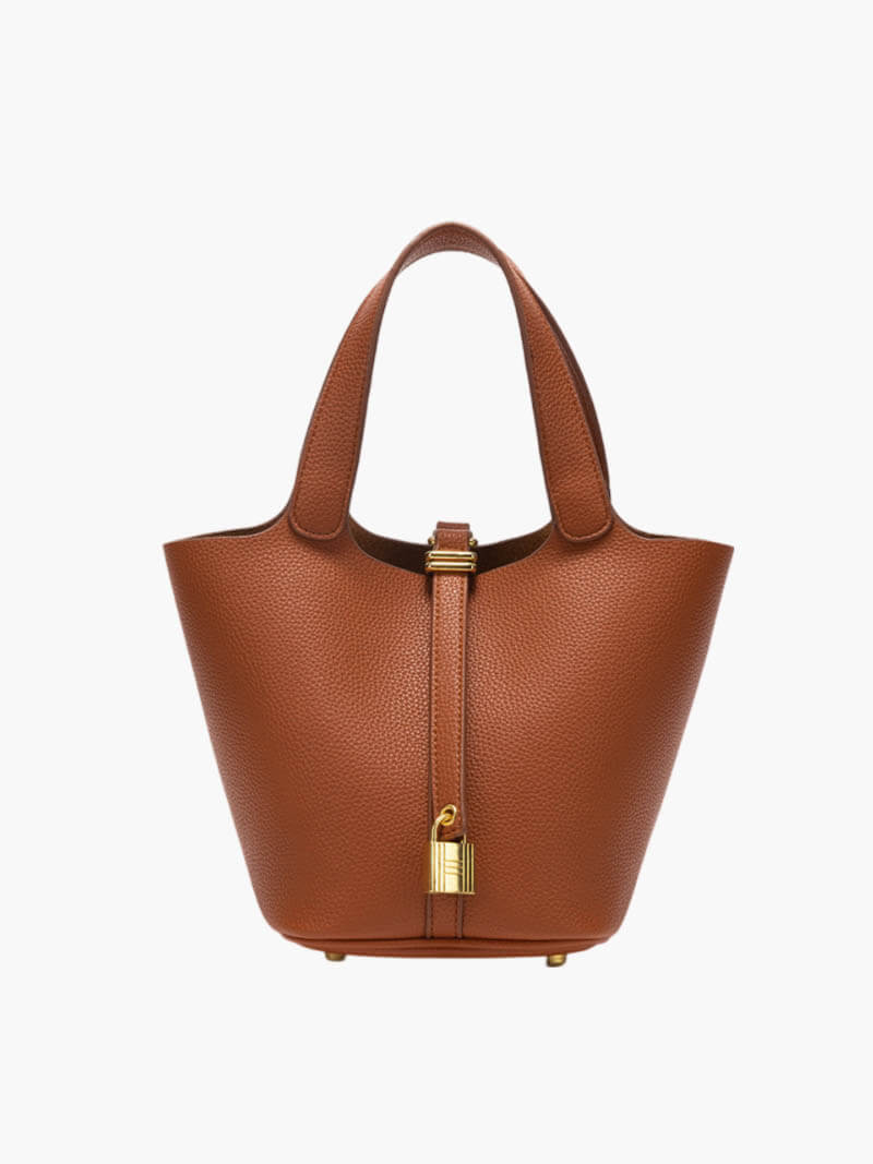Kunstleder Bucket Bag Grote Capaciteit Stijlvol