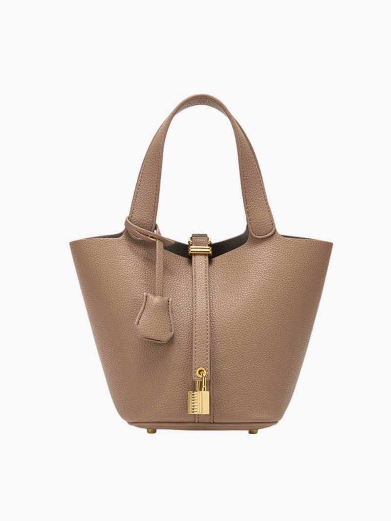 Kunstleder Bucket Bag Grote Capaciteit Stijlvol - StudioMarella