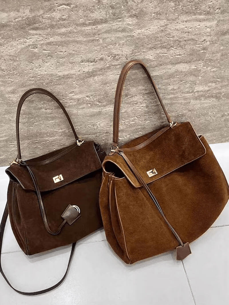Suède Handtas Ramona Stijlvol en Elegaat