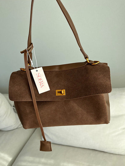 Suède Handtas Ramona Stijlvol en Elegaat