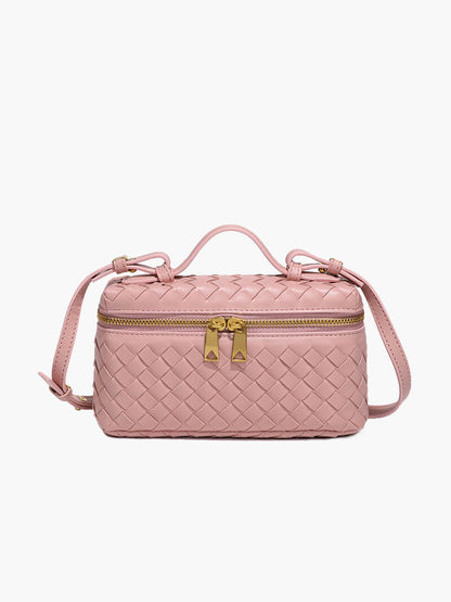 Kunstleer Schoudertas Gevlochten Stijl Compact