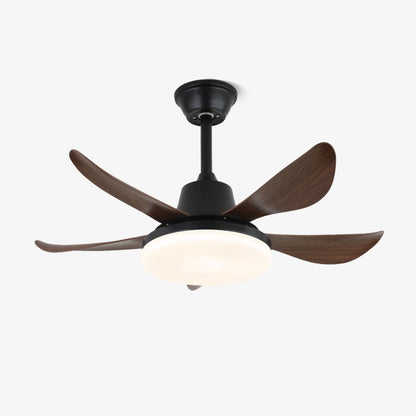 Plafondventilator met Verlichting 91cm – Modern Design met Hout-Effect Bladen & LED – 6 Snelheden – Met Afstandsbediening