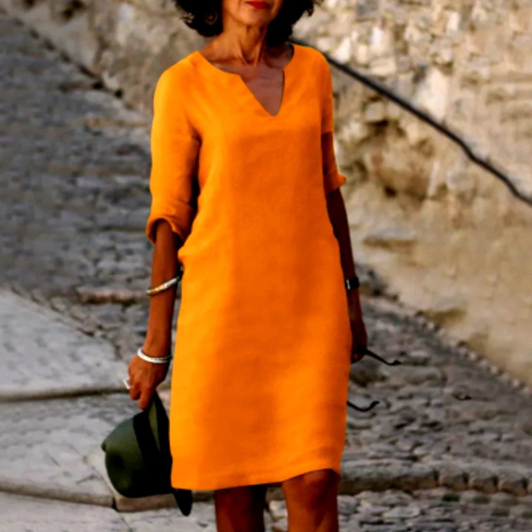 Sofia | Comfort en Elegantie in Één Mini-Jurk 12