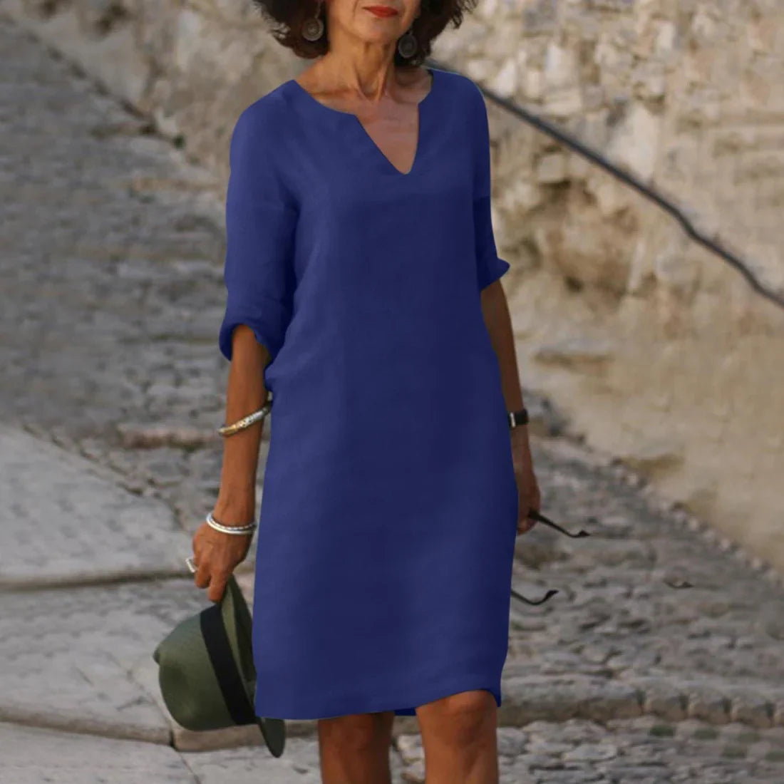 Sofia | Comfort en Elegantie in Één Mini-Jurk 8