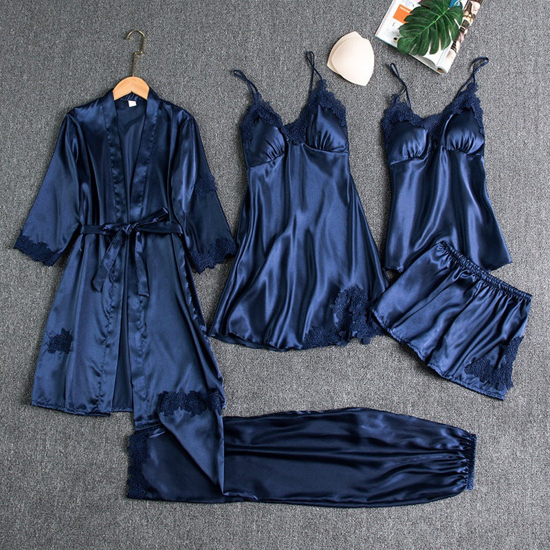 Vrouwelijke Pyjama Set Zacht en Elegante voor Slaap en Relax - StudioMarella