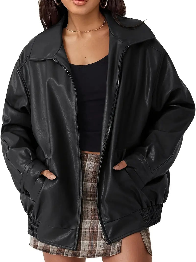 Sofia | Giacca in pelle da donna versatile e resistente 1