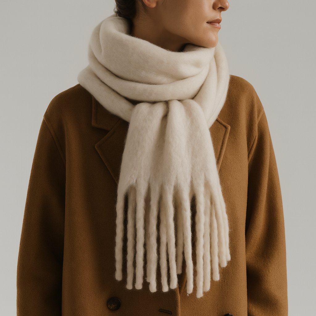 Oversize Sjaal Zacht Warm voor Vrouw Winter - StudioMarella