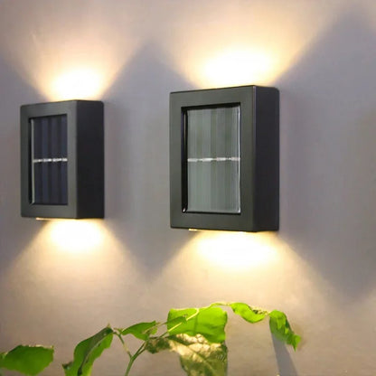 LED Solar Buitenlamp Draadloos Warmwit 3000K Weerbestendig IP65 Bewegingssensor Wandverlichting Terras Tuin Balkon Energiezuinig Tuinverlichting 8 Uur Accuduur