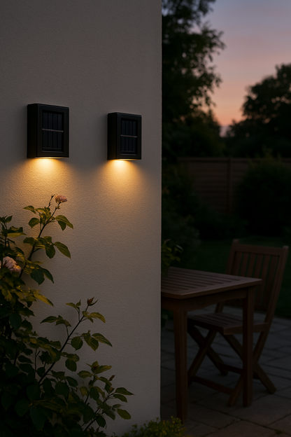 LED Solar Buitenlamp Draadloos Warmwit 3000K Weerbestendig IP65 Bewegingssensor Wandverlichting Terras Tuin Balkon Energiezuinig Tuinverlichting 8 Uur Accuduur