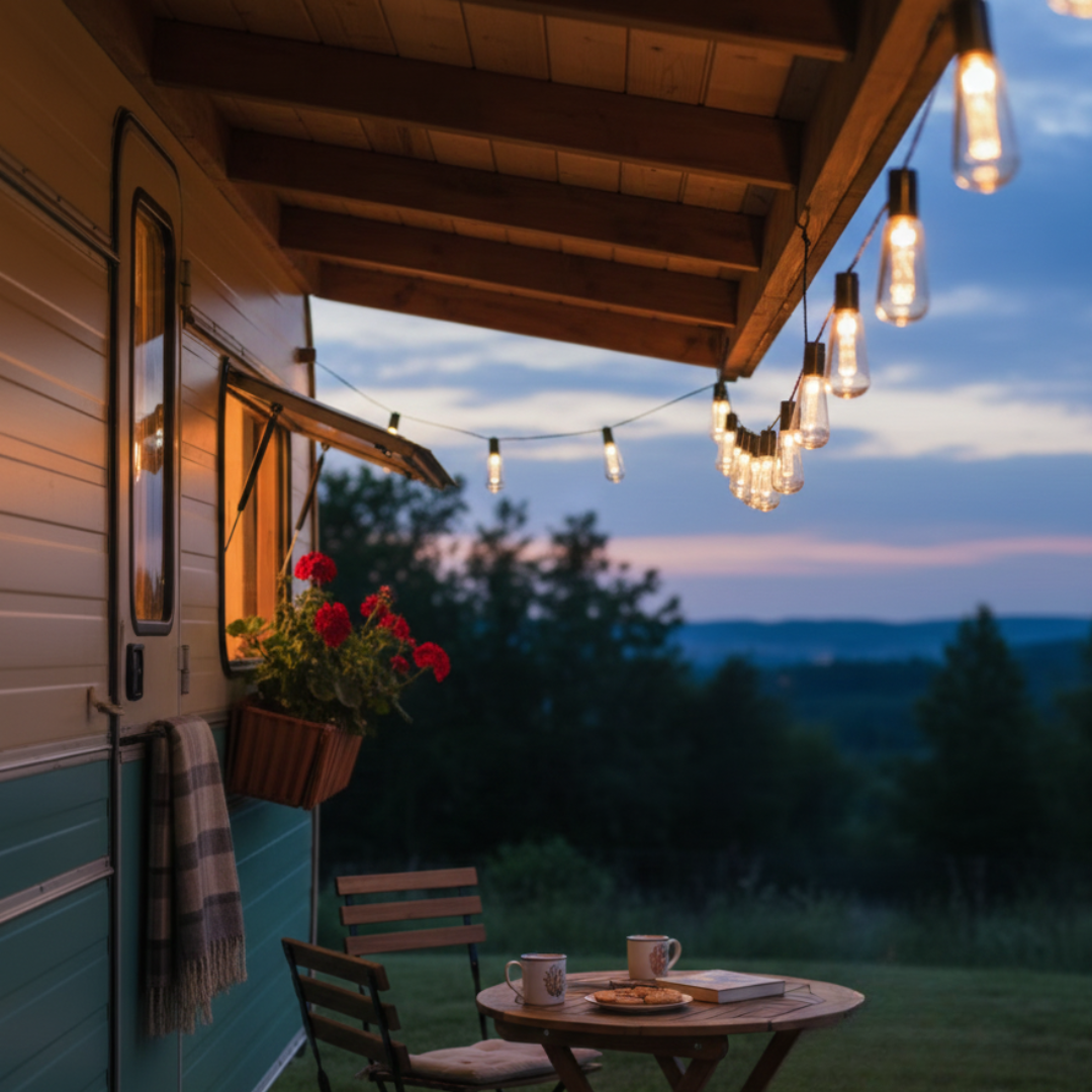 Solar LED Lichtsnoer 5-10m Outdoor Waterdicht Tuinverlichting Camping Decoratie
