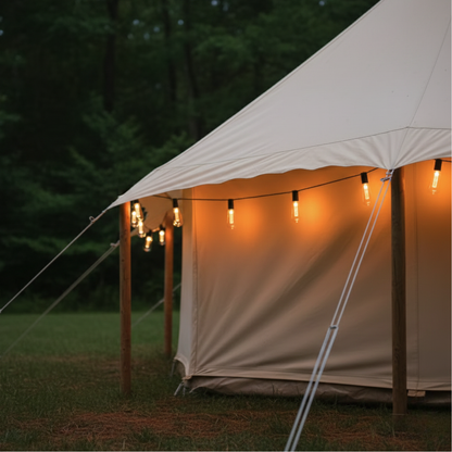 Solar LED Lichtsnoer 5-10m Outdoor Waterdicht Tuinverlichting Camping Decoratie