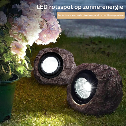 Solarlampen Rotsverlichting LED Tuinverlichting Buitenverlichting Zonne-energie Landschap Pad Terras