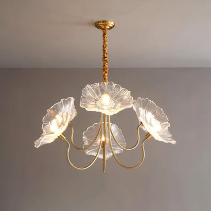 Bloem Kroonluchter Lamp Met Uniek Design