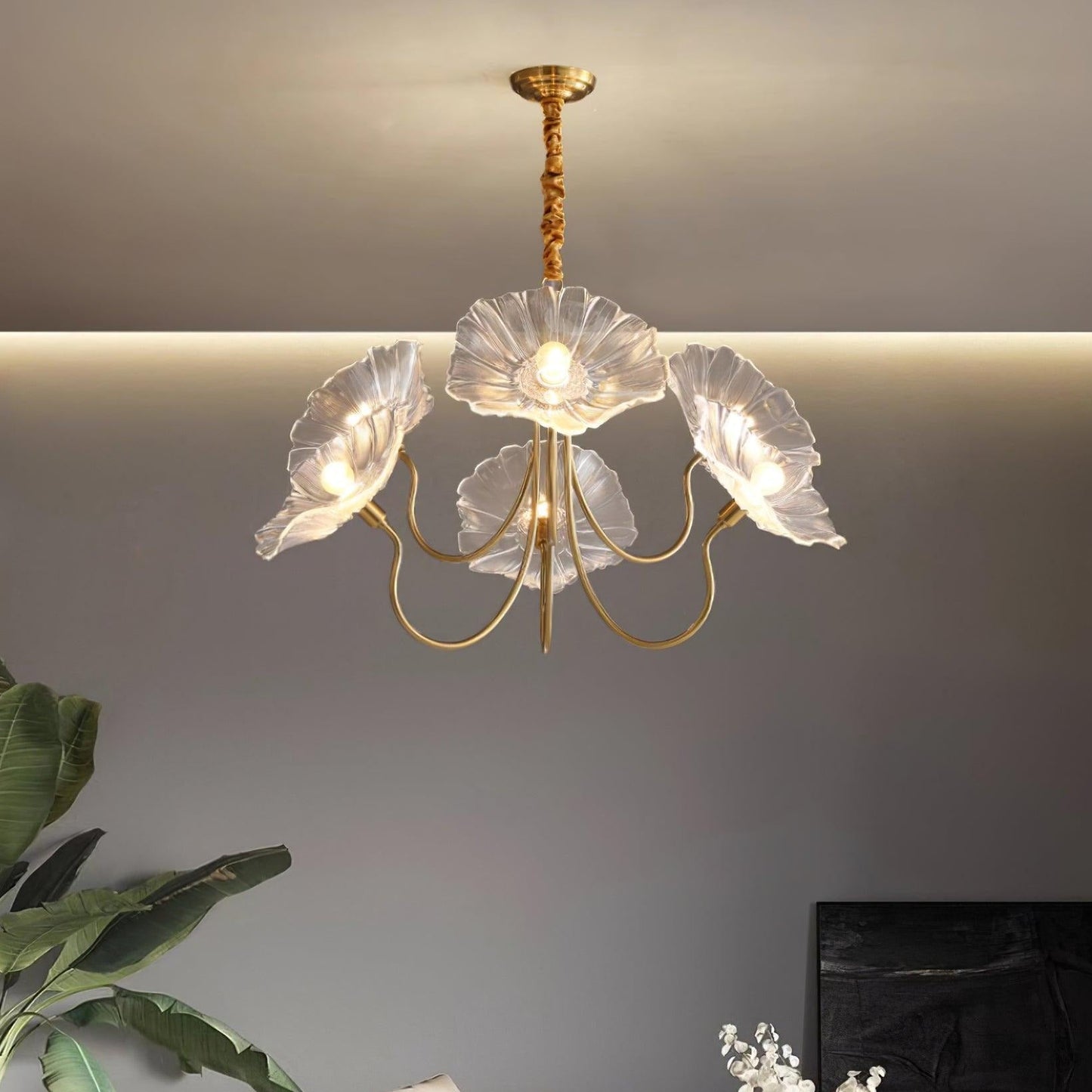 Kroonluchter Bloemdesign Modern Sierlijk - StudioMarella