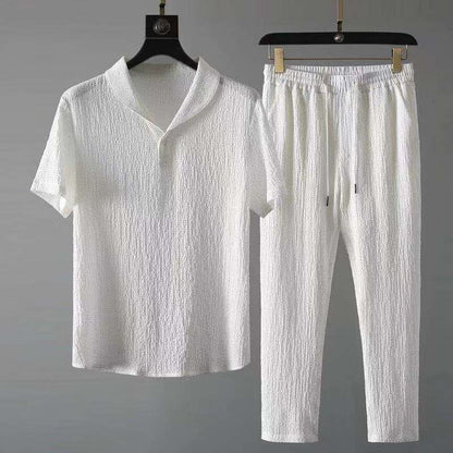 Mannen Zomer Outfit Korte Broek en T-shirt - StudioMarella