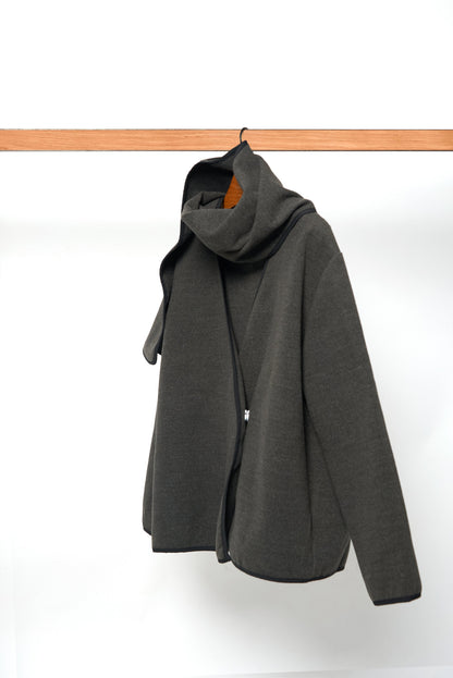 Dames Korte Mantel Franse Stijl Sjaal Inclusief Elegant Design