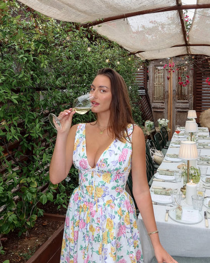 Sophia Bloemenjurk | Elegante Zomerjurk Dames Maxi 6