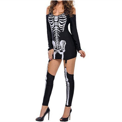 Halloween Kostuum Lange Mouw voor Vrouw