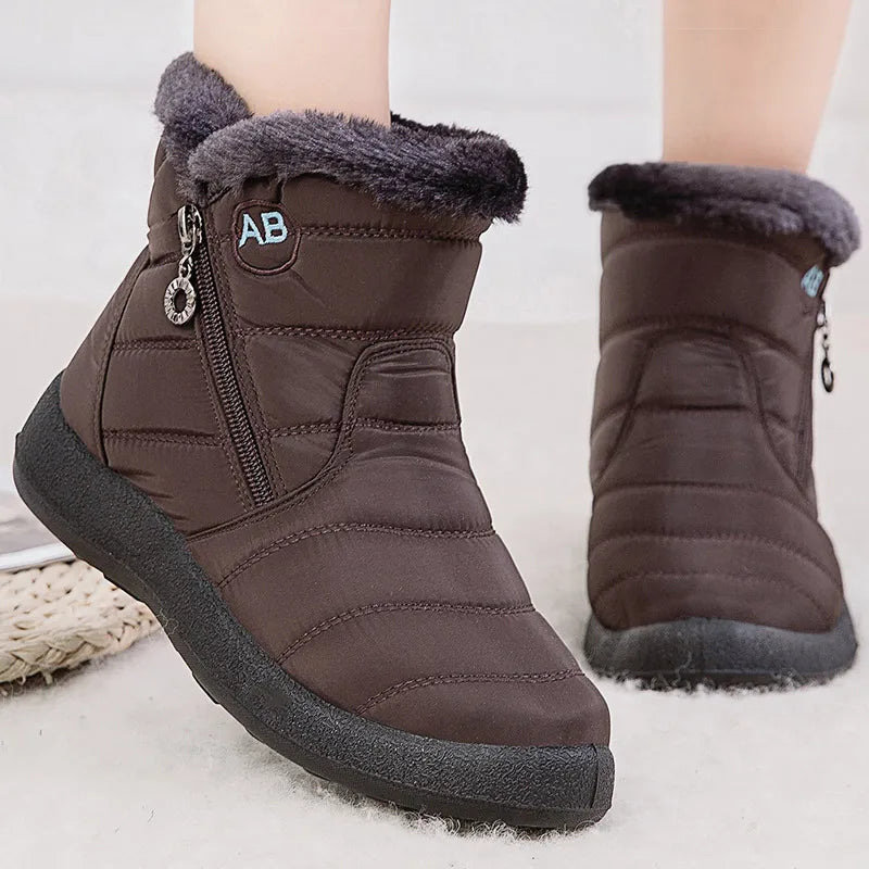 Winterlaarzen Robuust Antislip voor Vrouw - StudioMarella