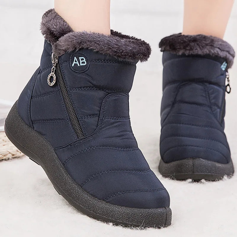 Winterlaarzen Robuust Antislip voor Vrouw