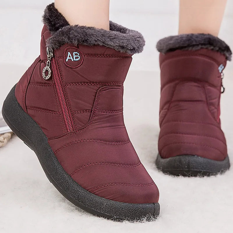 Winterlaarzen Robuust Antislip voor Vrouw