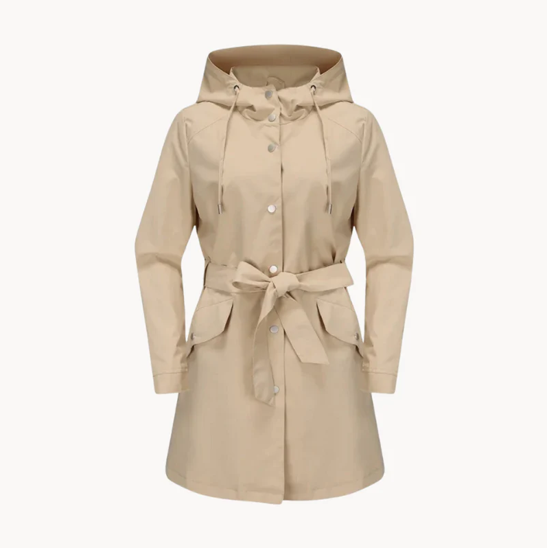 Dame Trenchcoat Waterdicht Elegant en Tijdloos - StudioMarella
